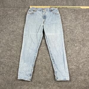 Levis 550 Jeans Womens Size 14 Blue Relaxed Fit Tapered Leg Denim Classic